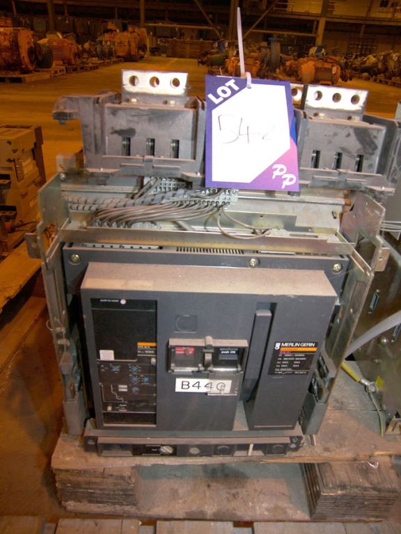Merlin Gerin Masterpact M16H1 mains panel, 1000v,...