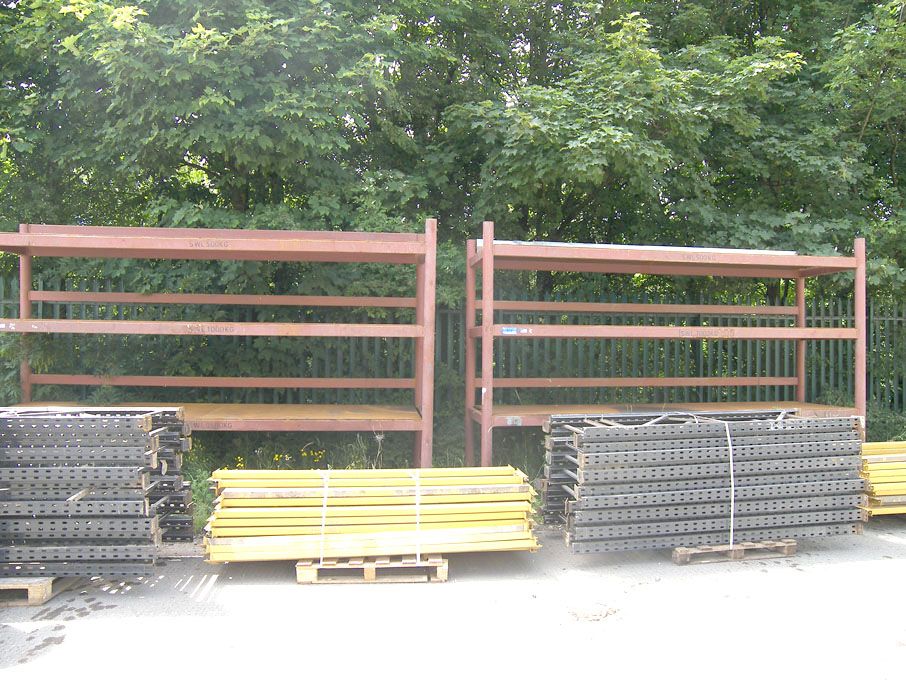2x Chester Chains Co Ltd heavy duty 3 fixed shelf...