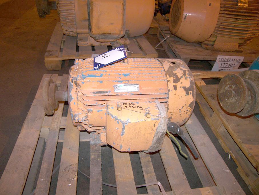GEC Alpak induction motor, 22kW @ 1460rpm