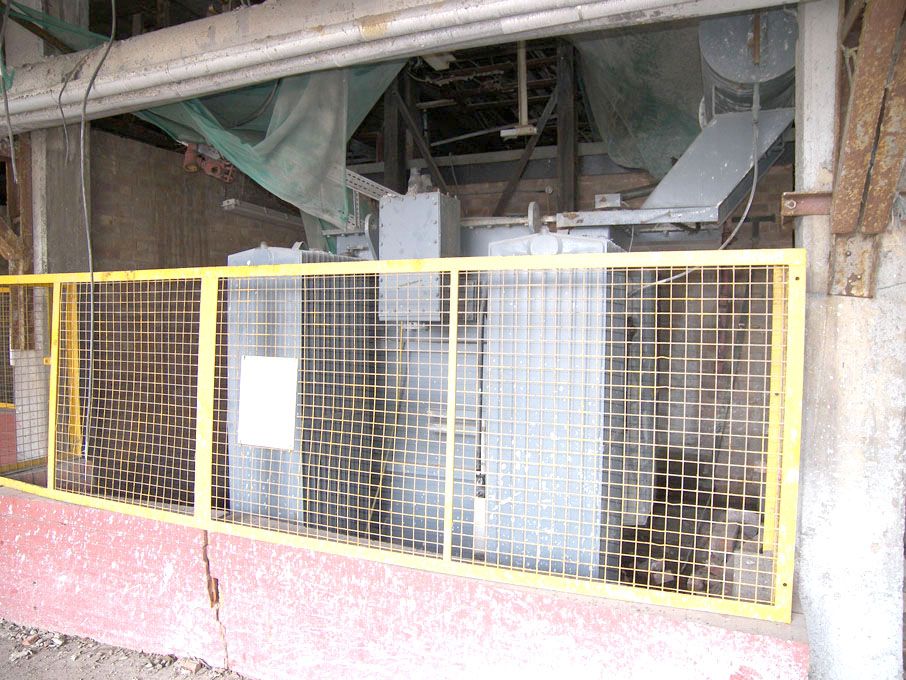 Brush 4000kva transformer, HV= 11000v, 209.95A, LV...
