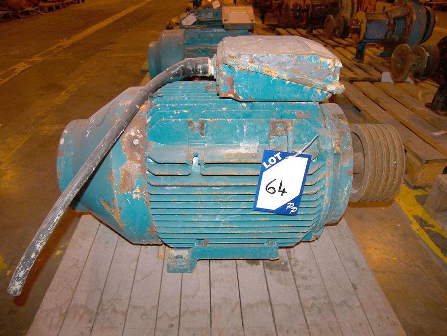 Brook Crompton WP-DF225MN AC motor, 30kW @ 980rpm,...