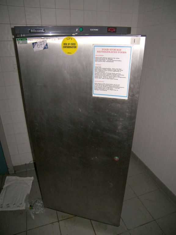 Blizzard ABX500PV s/s fridge, 180W, 240v, 521ltr c...