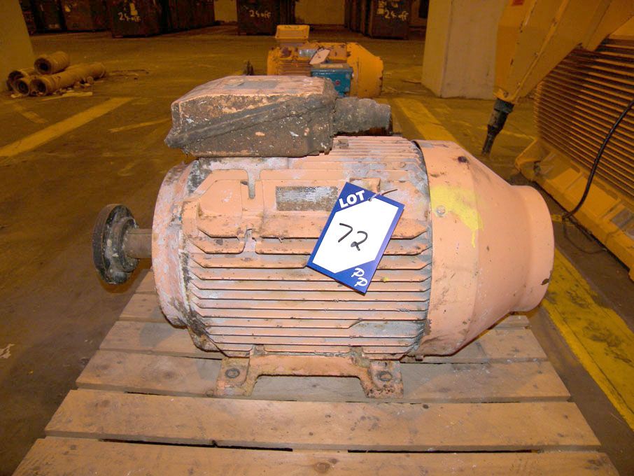 Brook Crompton motor, 37kW @ 1470rpm