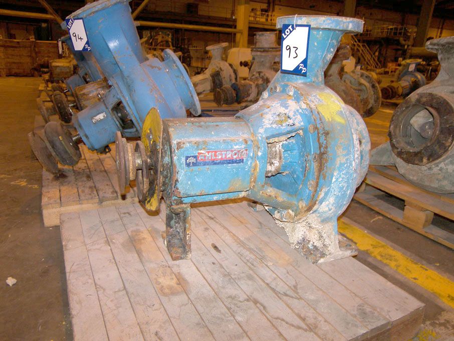 Ahlstrom pump unit, 200mm & 150mm dia bore, s/s 31...