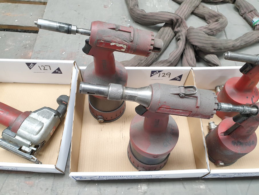 2x Titgemeyer pneumatic rivet guns (spares or repa...