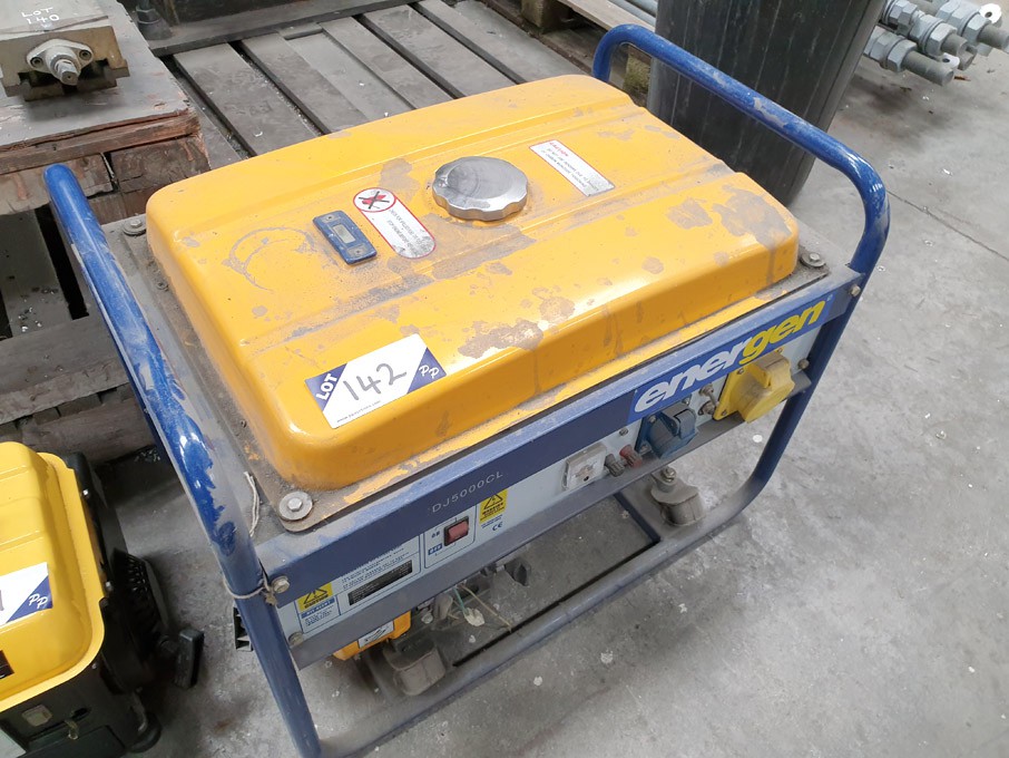 Energen DJ5000CL portable 240v / 110v generator, 1...