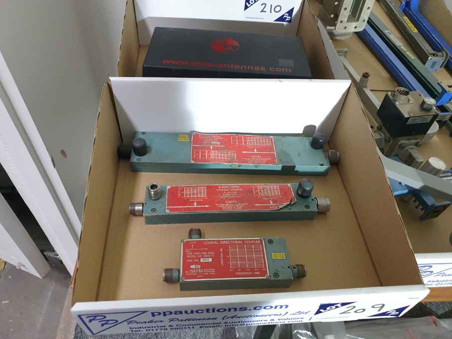 Qty various wave guide equipment as lotted - Lot l...