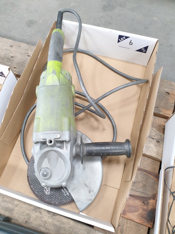Worx WD743 230mm angle grinder, 240v, 2000W - Lot...
