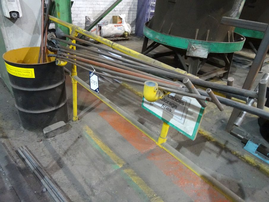Qty various sample pouring cups