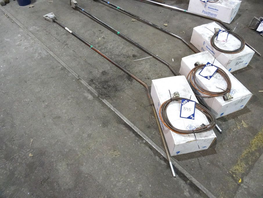 Electric furnace lance with Qty Heraeus TC non-spl...