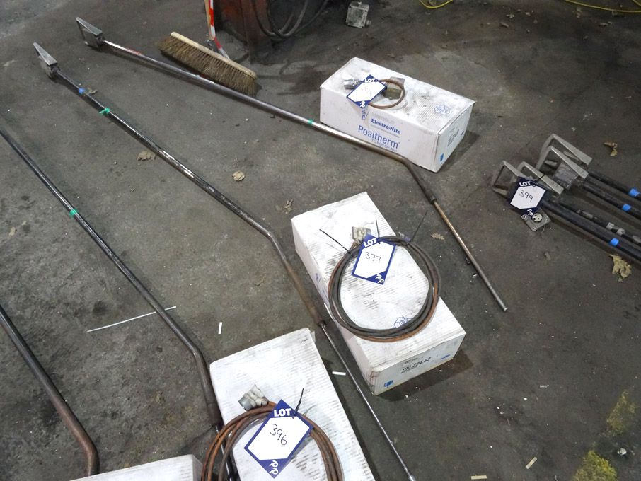 Electric furnace lance with Qty Heraeus TC non-spl...