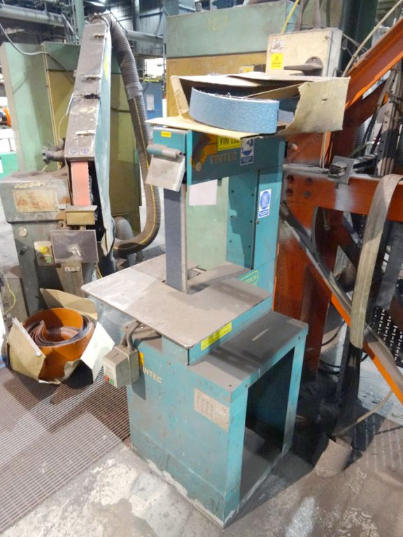 Fintec 211 70mm wick vertical belt linisher (1997)