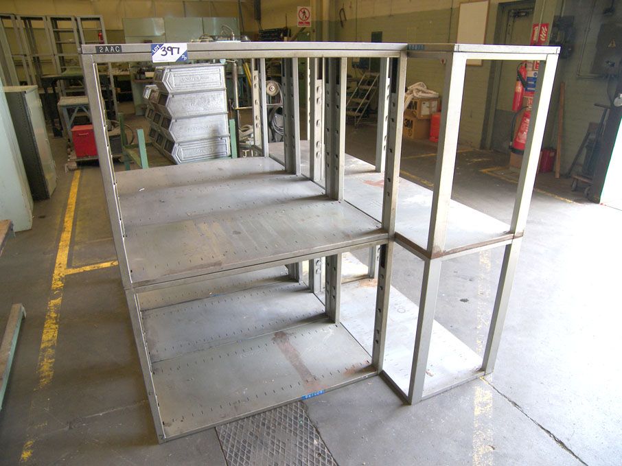 AMEND - Should Read: 'Qty various storage racks, 1...