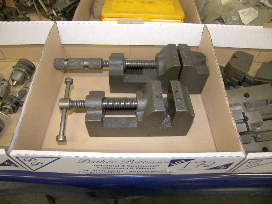 2x 3" machine vices