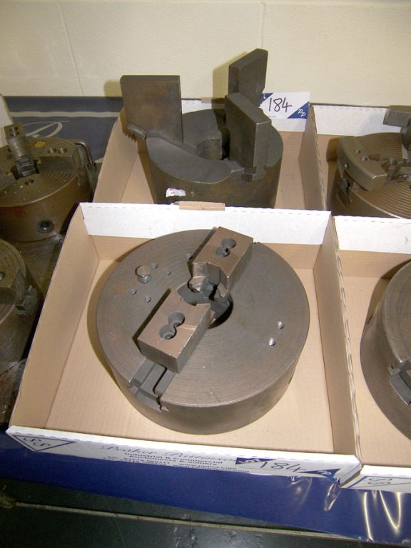 PFATT 250mm 2 jaw chuck & similar 200mm 3 jaw chuc...