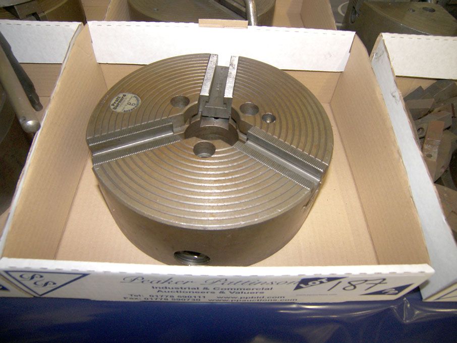 Pratt Burnerd 250mm 3 jaw chuck