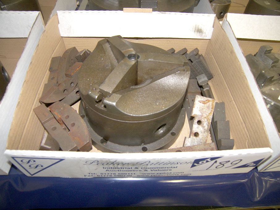 160mm 3 jaw chuck & Qty chuck jaws