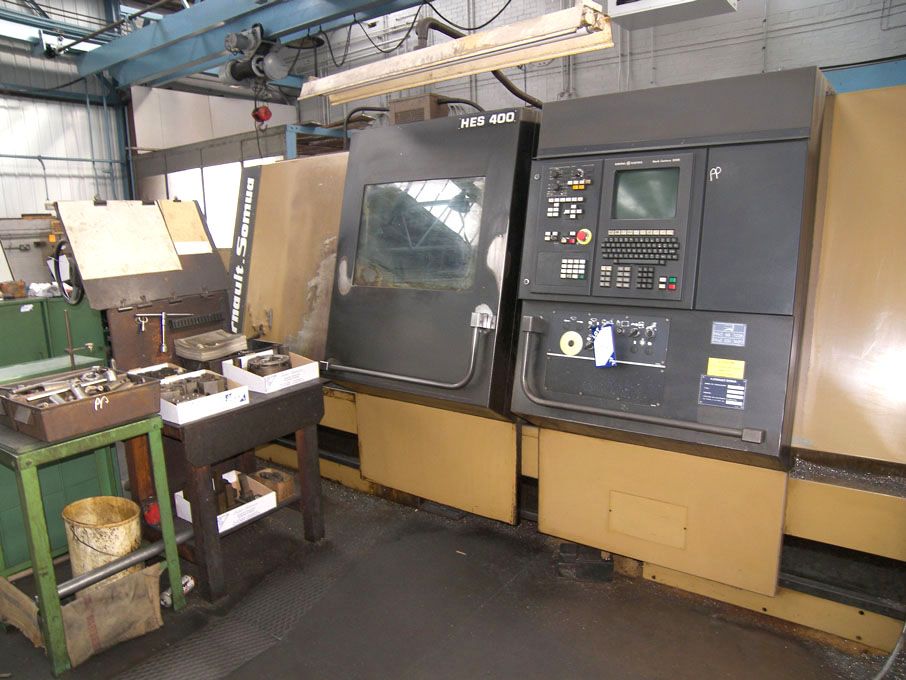 Ernault Somua HE5400N CNC slant bed lathe, 12 tool...