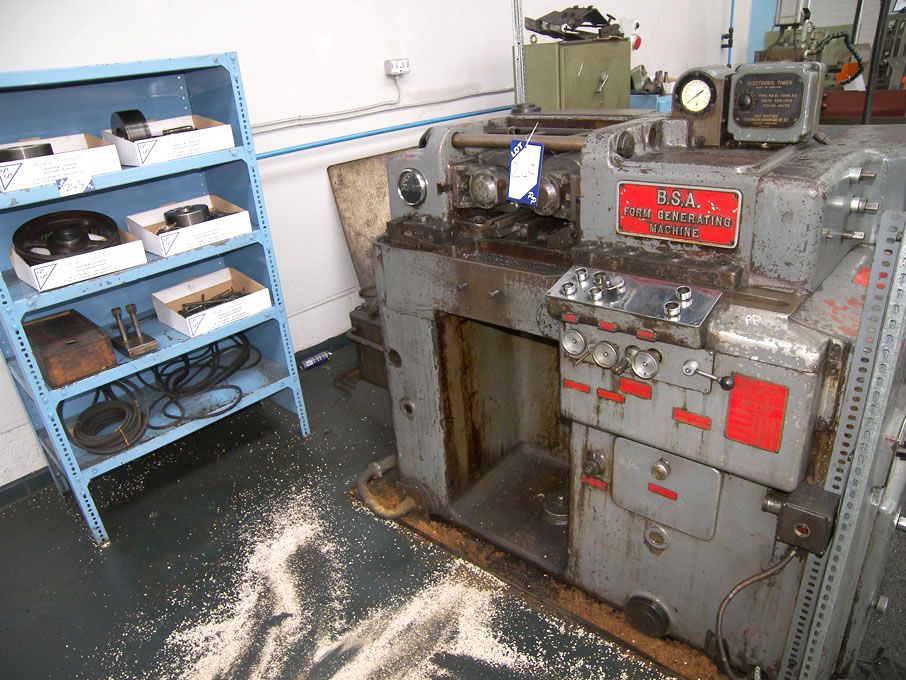 BSA twin head form generating machine, 16-80rpm, 3...