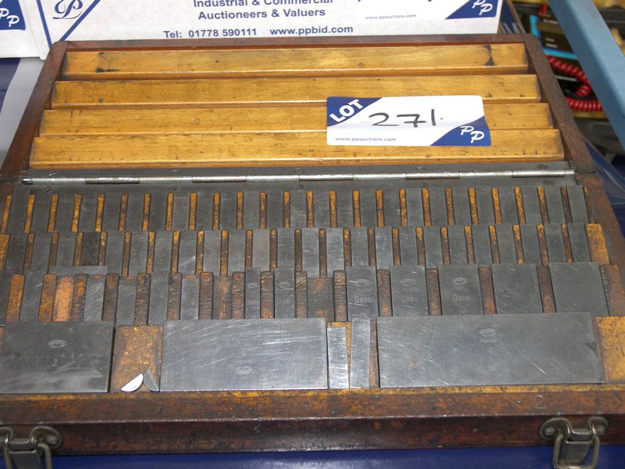 Matrix imperial slip gauge set