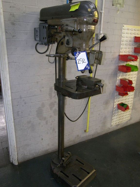 Elliot No2G single spindle pillar drill, 13x13” RF...