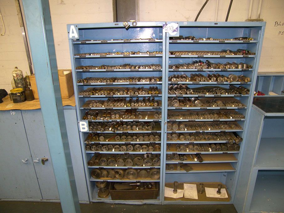 2x multishelf storage racks with Qty various size...