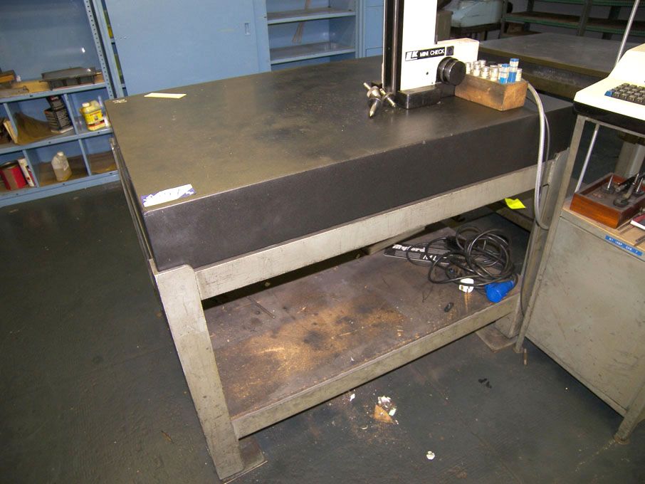 Buck & Rickman granite surface table, 1200x900mm