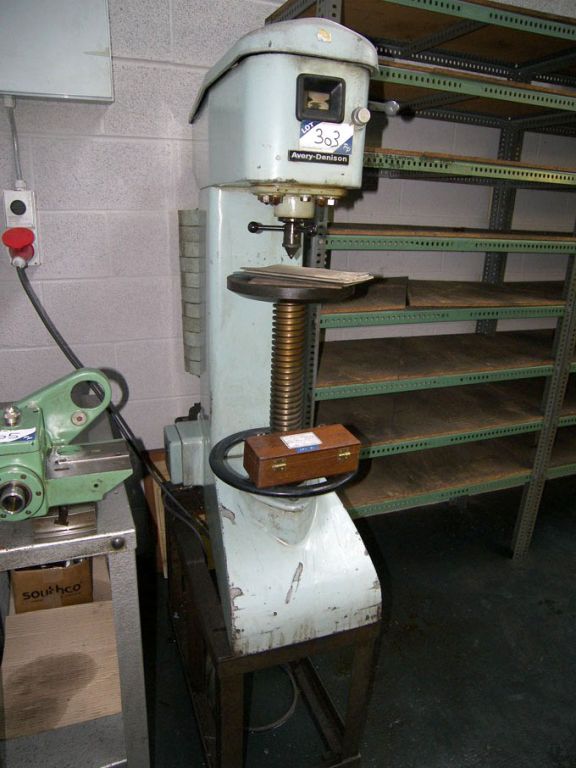Avery Denison 6403 hardness tester, 3000kg capacit...