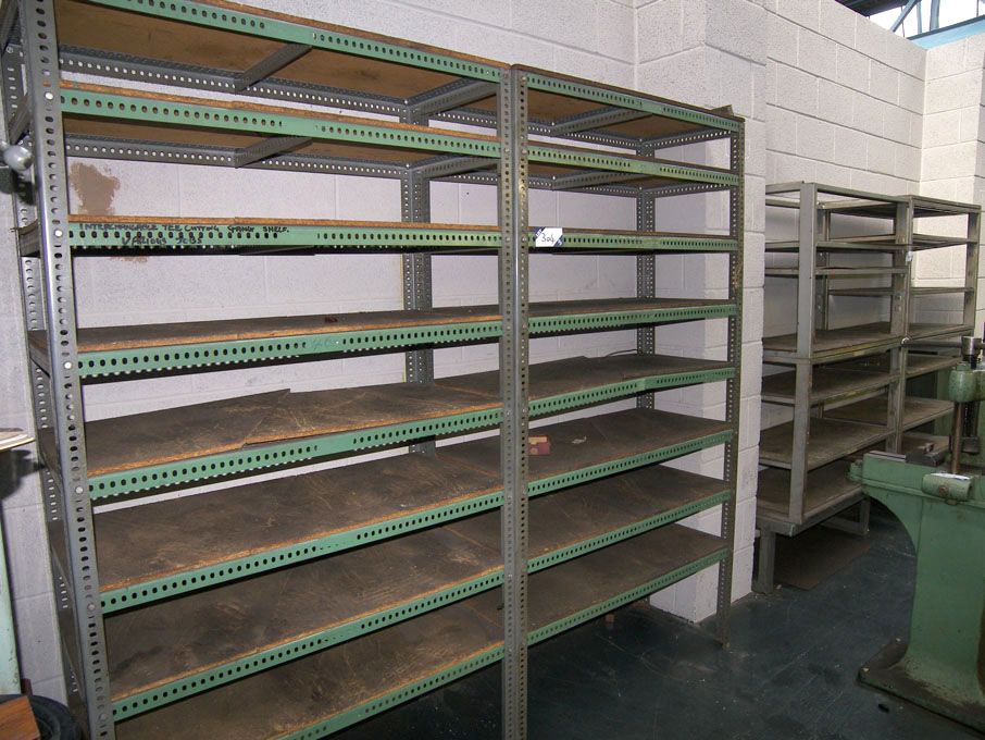 4 bays light duty storage racks, multishelf