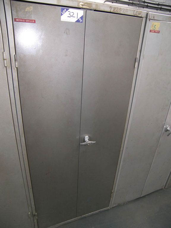 Schafer 2 door storage cupboard with contents inc:...