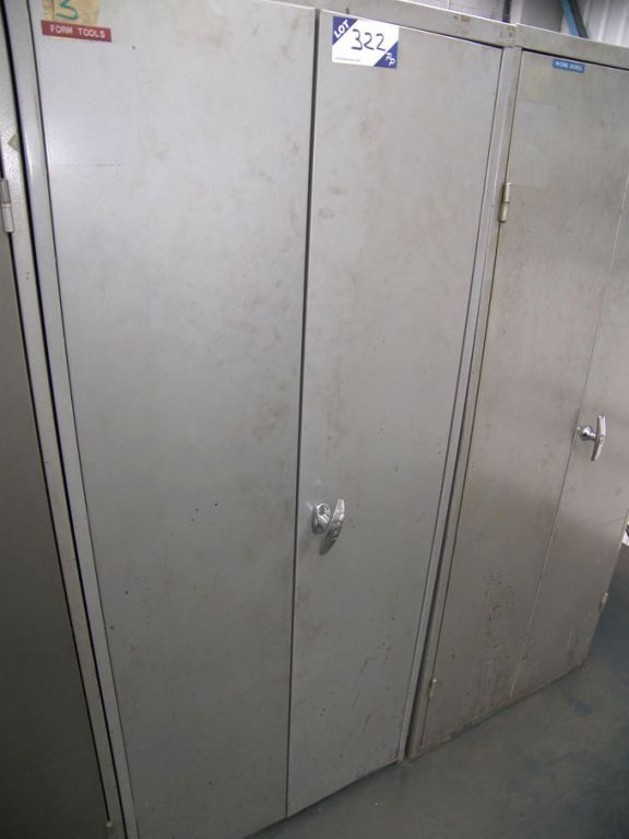 Schafer 2 door storage cupboard with contents inc:...
