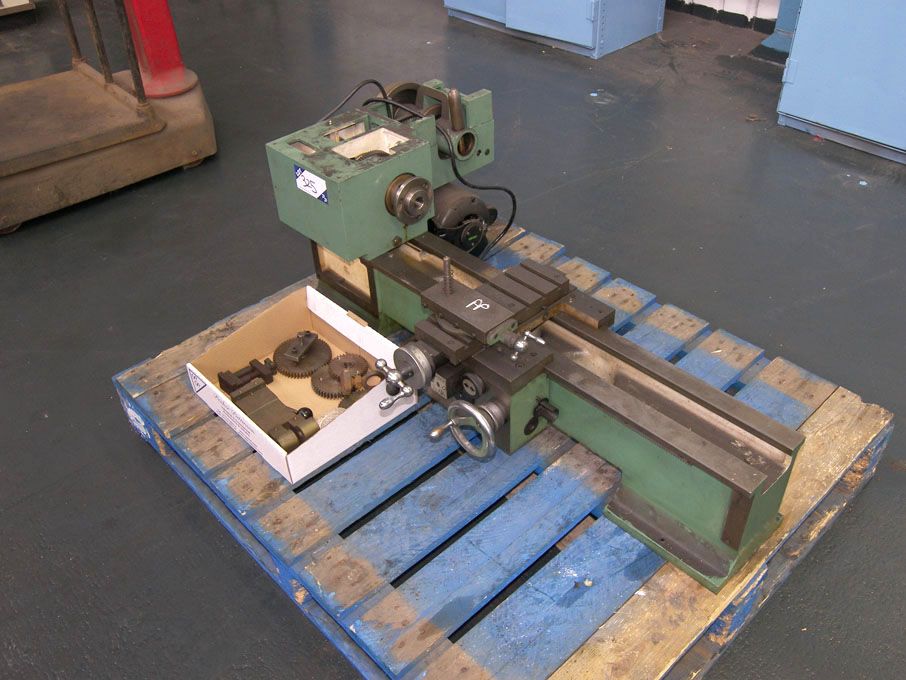 Myford part finished lathe on pallet