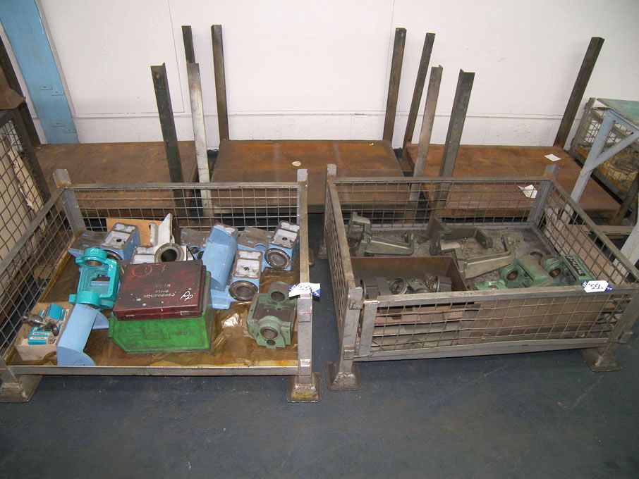 Qty grinding spares inc: part finished workheads f...