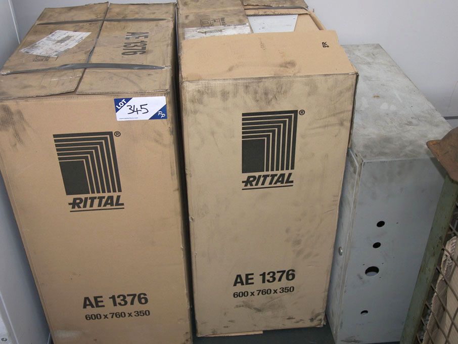 3x Rittal grinder electrical cabinets, 600x760x350...