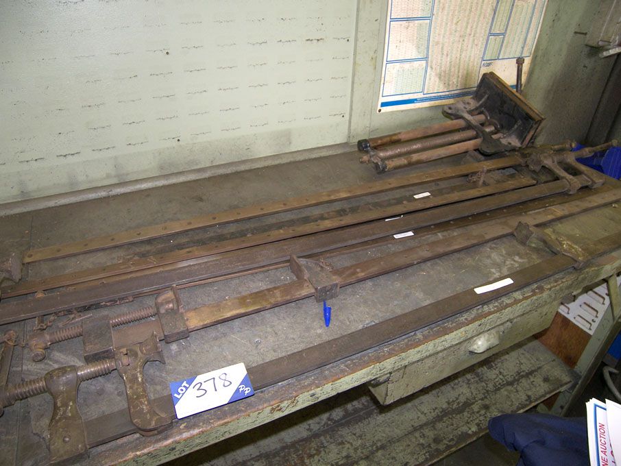 Qty sash clamps to 1400mm & 130mm woodworking...