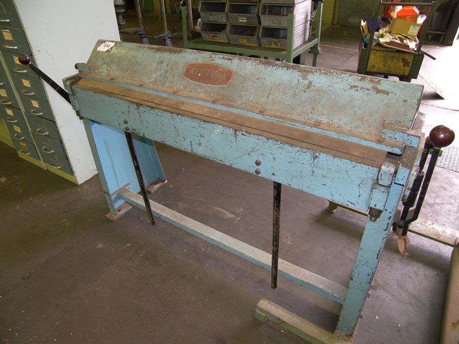 Keetona sheet metal folder, 1300mm