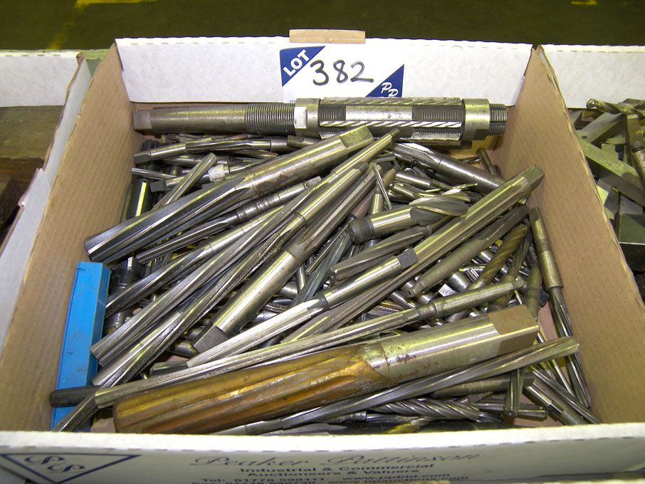 Qty HSS taper shank reamers to 1" approx