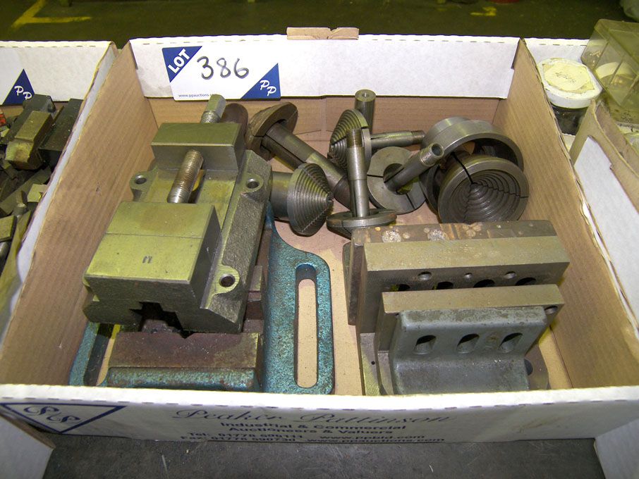 Draper 3" vice & Qty angle plates