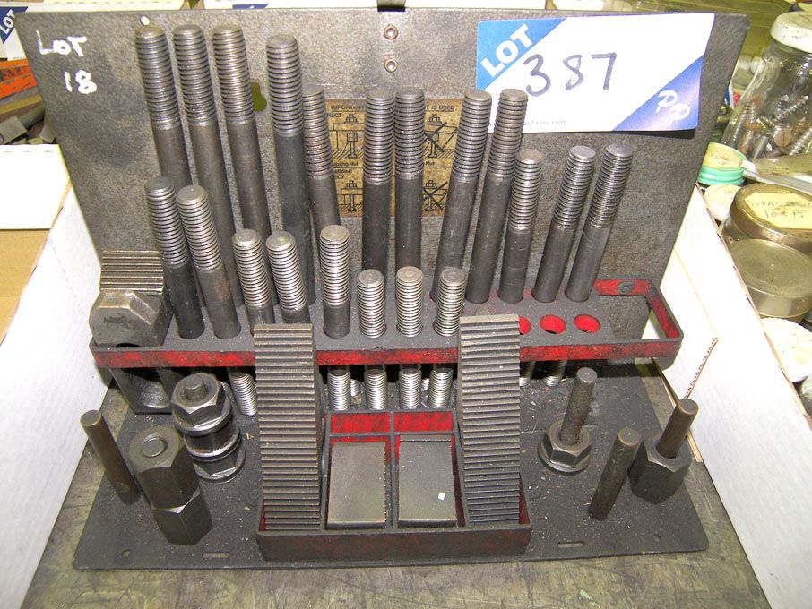 Machine clamping set