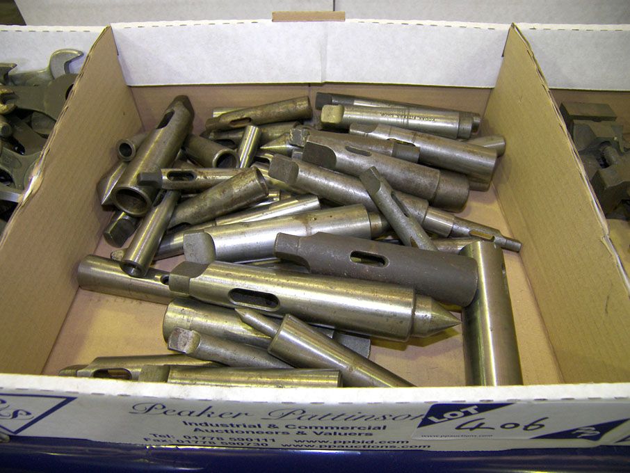 Qty various size taper sleeves
