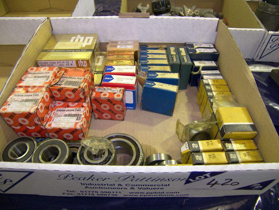 Qty RHP, SKF, SNR etc metal bearings