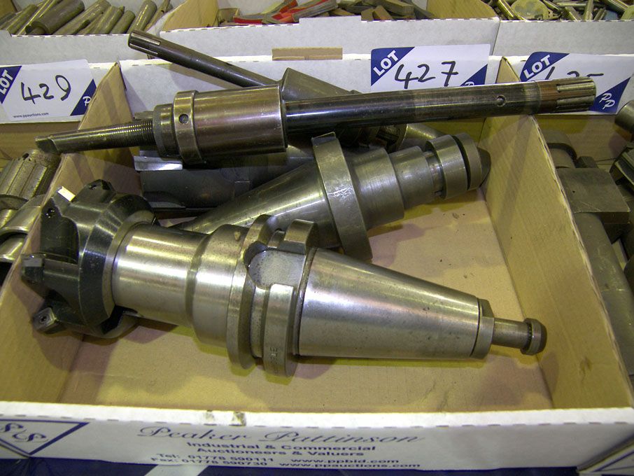 Qty BT50 taper tool holders
