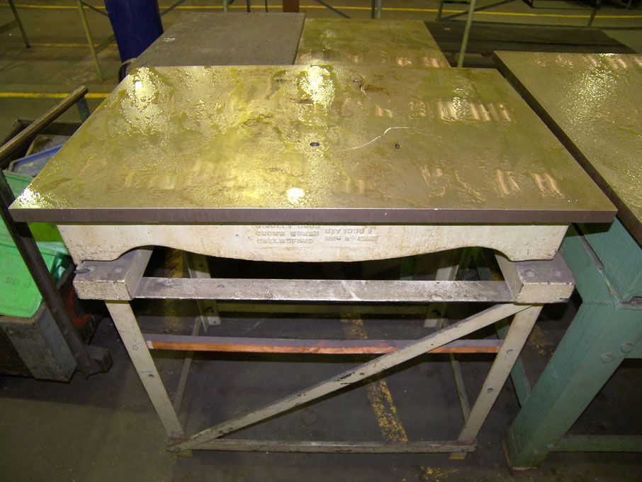 Windley 900x600mm CI surface table