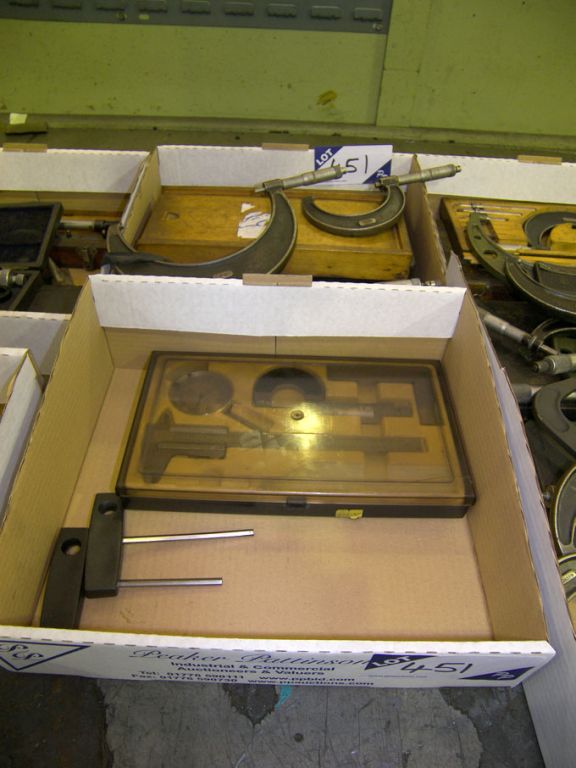 Qty Moore & Wright etc micrometers to 5-6"