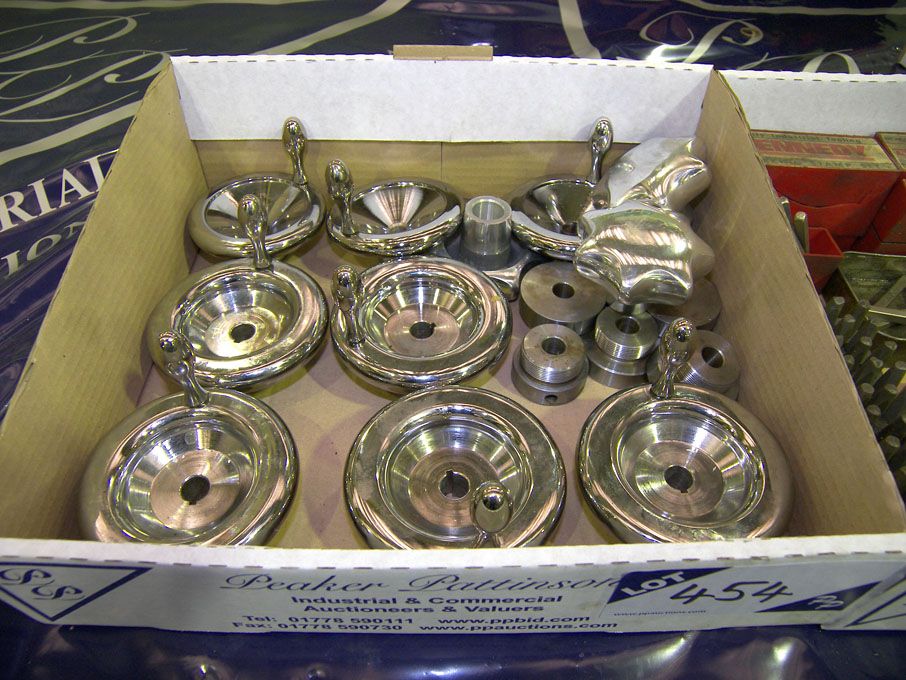 Qty various Myford machine handles