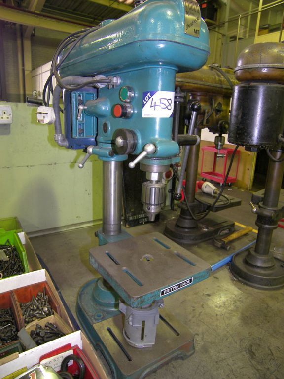 Fobco Universal MT single spindle bench drill, 200...