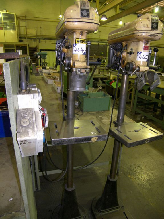 Fobco Star single spindle pillar drill, 12x8” RF t...