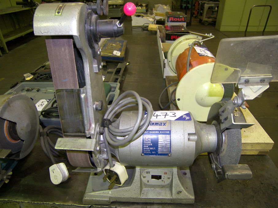 Winmax SB-125 6" single ender grinder with 50mm be...