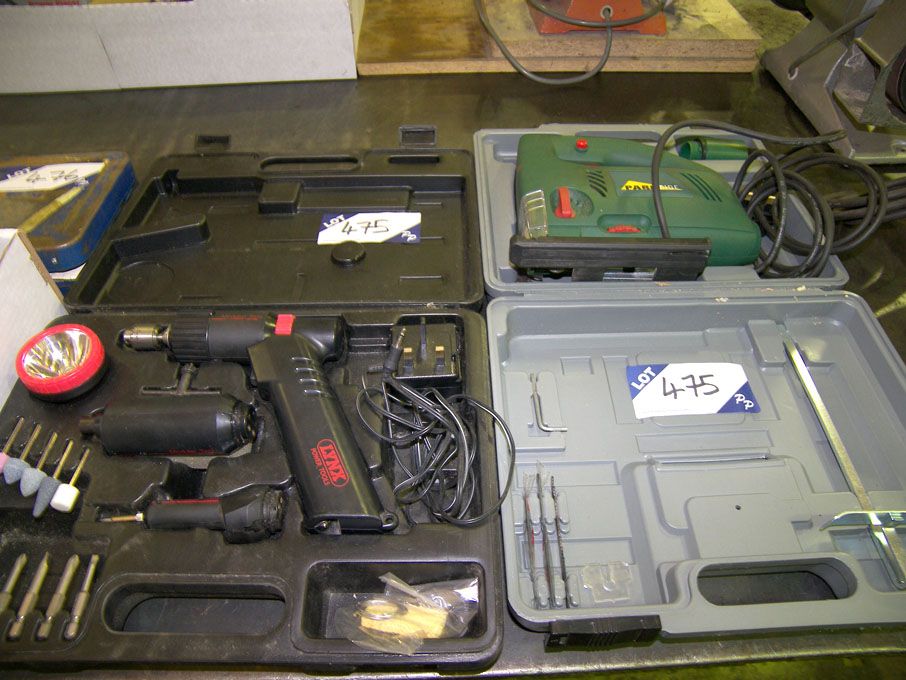 Park Side 240v jigsaw, Lynx 4-in-1 modular tool ki...