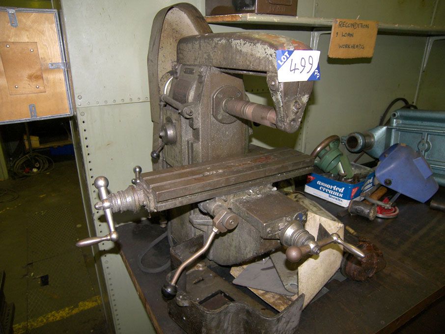 Centec bench type mill, 400x100mm bed